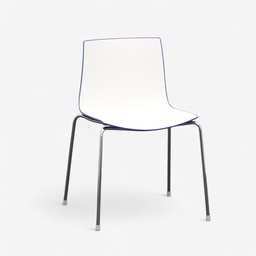 Bistro Stapelstühle Arper Catifa 46 (Blau, Normal gebraucht)