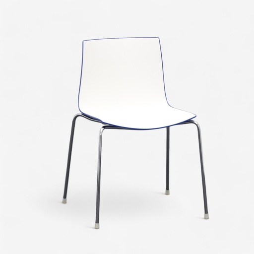 Bistro Stapelstühle Arper Catifa 46 (Normal gebraucht, Blau)