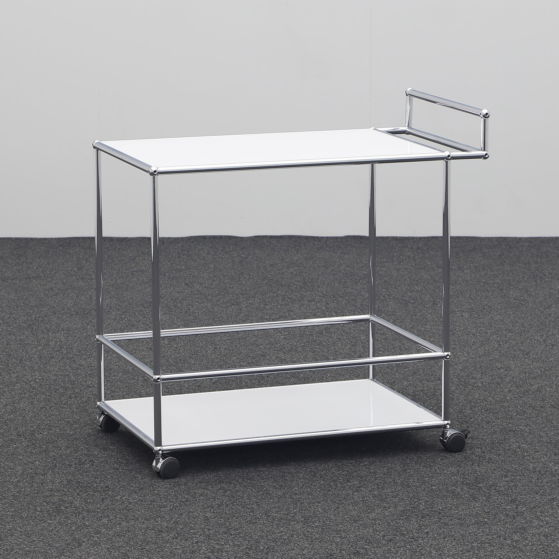 Carrello da tavolo USM Haller (Grigio chiaro, Normale usato)