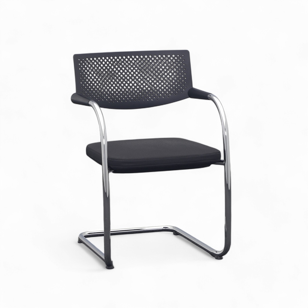 Stapelbarer Konferenzstuhl Vitra Visavis (Gut)