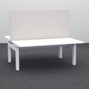 Herman Miller Ratio Sitz-/Steh Doppelarbeitsplatz (Normal gebraucht)