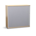 Rollladenschrank silbergrau (Gut, mit Schlüssel)