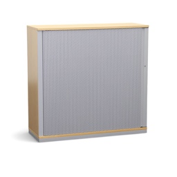 Rollladenschrank silbergrau (Gut, mit Schlüssel)