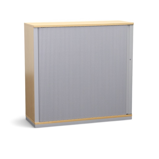 Rollladenschrank silbergrau (Gut, mit Schlüssel)