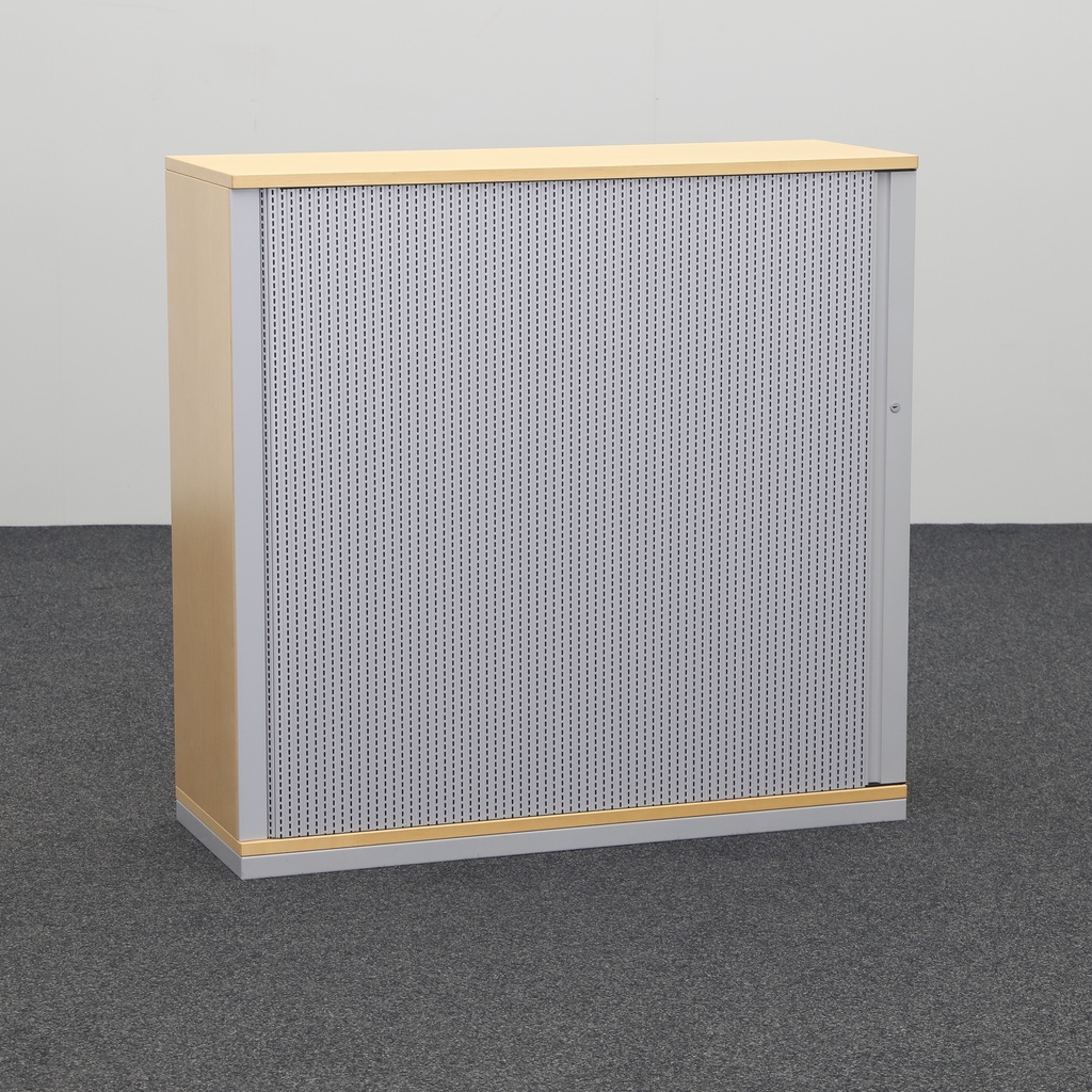 Rollladenschrank silbergrau (Normal gebraucht, mit Schlüssel)