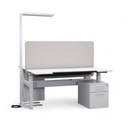 Komplettarbeitsplatz Steelcase Ology (Gut)