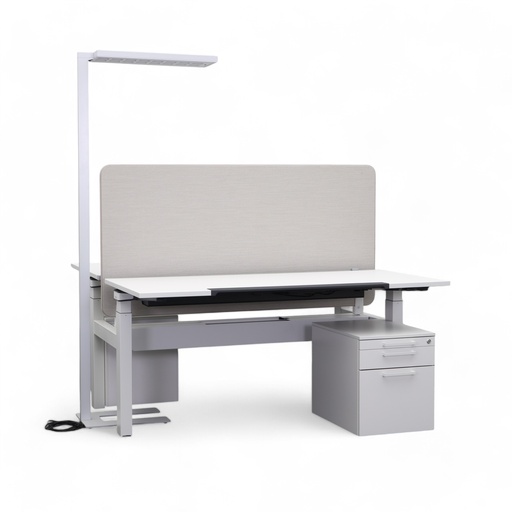 Complete workstation Steelcase Ology (Good)