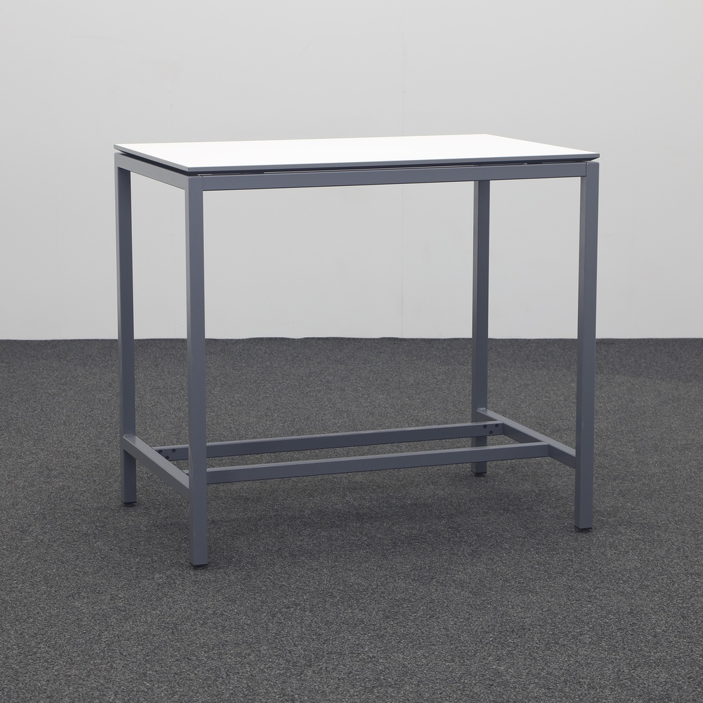Stehbesprechungstisch Lista LO Motion (Normal gebraucht, 120x80, Lichtgrau, Anthrazit)