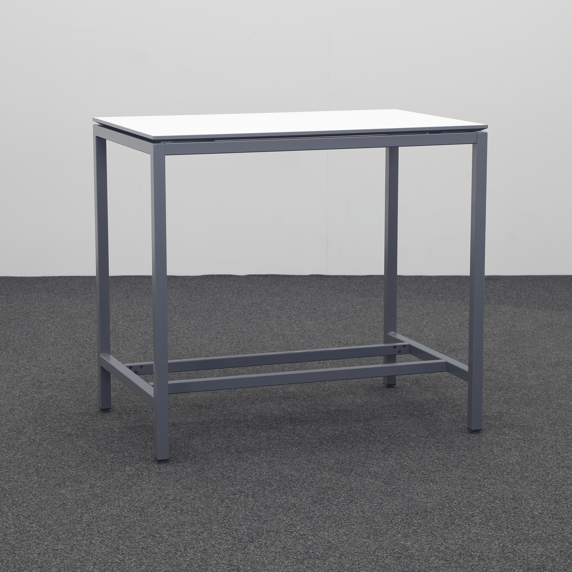 Stehbesprechungstisch Lista LO Motion (Lichtgrau, Normal Gebraucht, 120x80, Anthrazit)