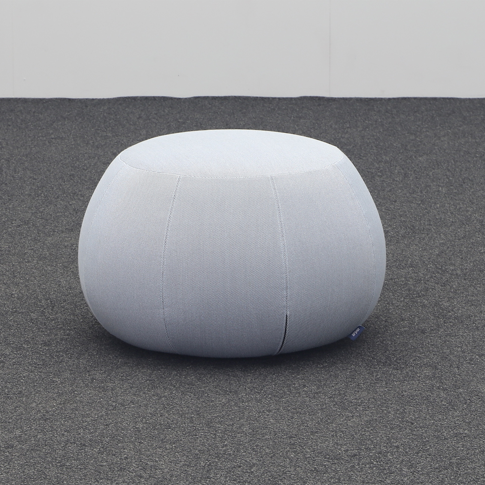 Lounge stool Arper Pix (Grey blue, Normal used)
