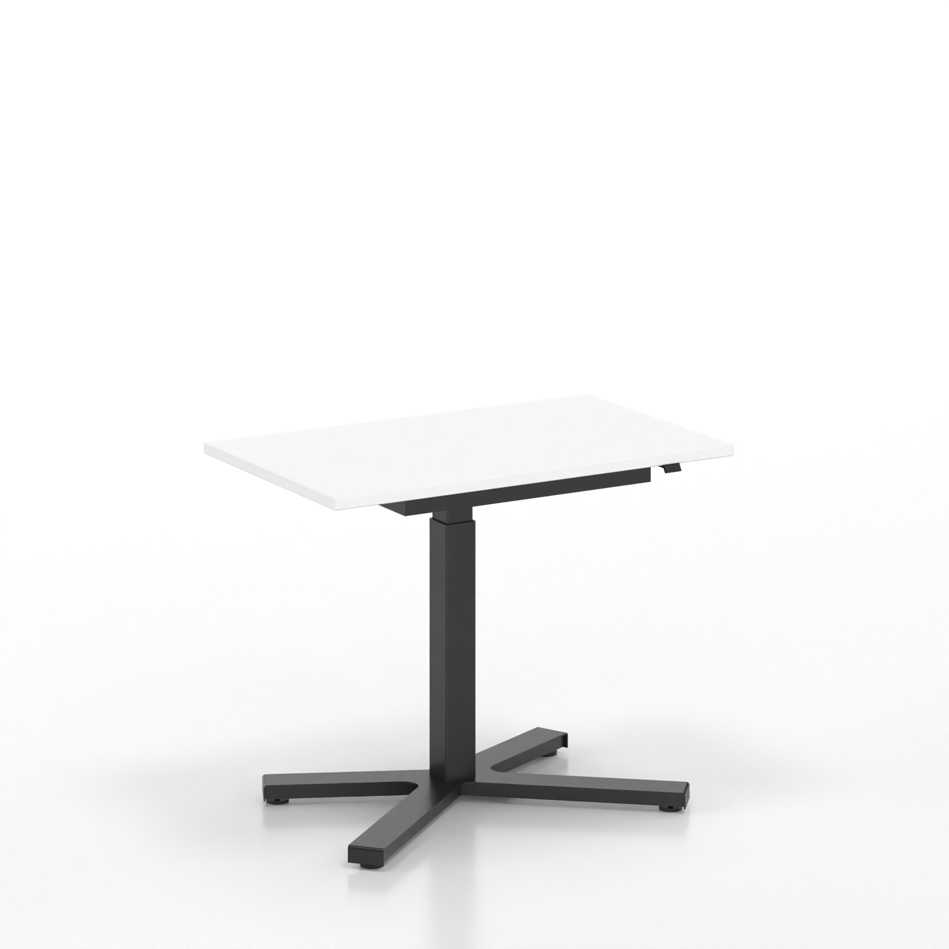 Stehtisch Tradingzone GO Swiss Mini (Weiss, Neu, 90x55, Schwarz)