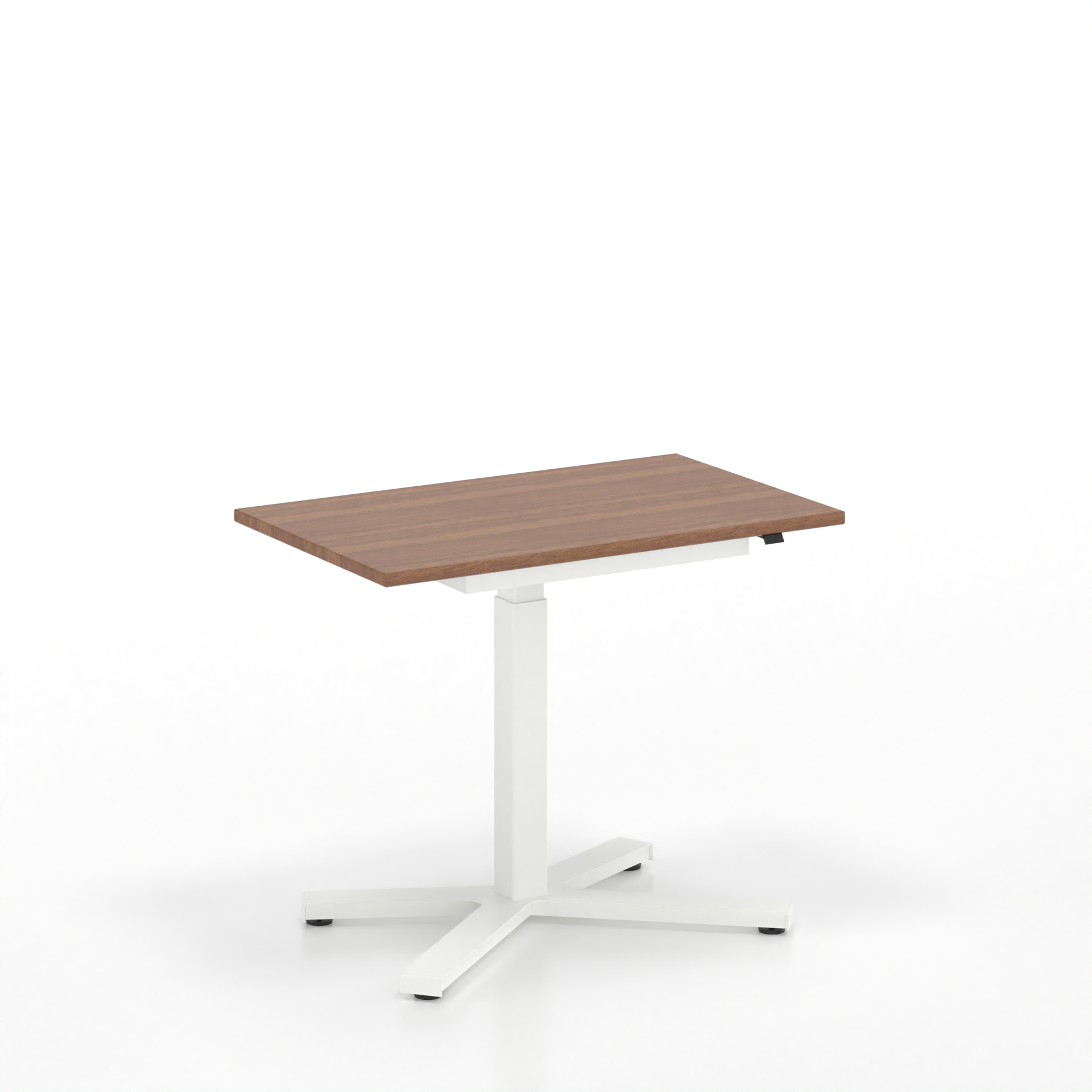 Stehtisch Tradingzone GO Swiss Mini (Nussbaum, Neu, 90x55, Weiss)