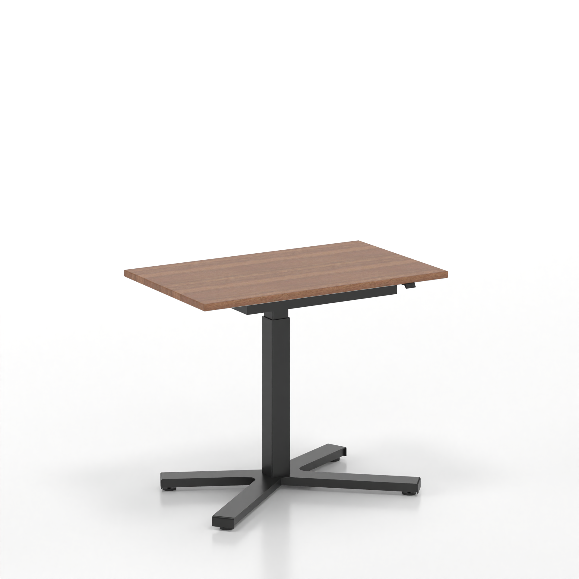 Stehtisch Tradingzone GO Swiss Mini (Nussbaum, Neu, 115x55, Schwarz)