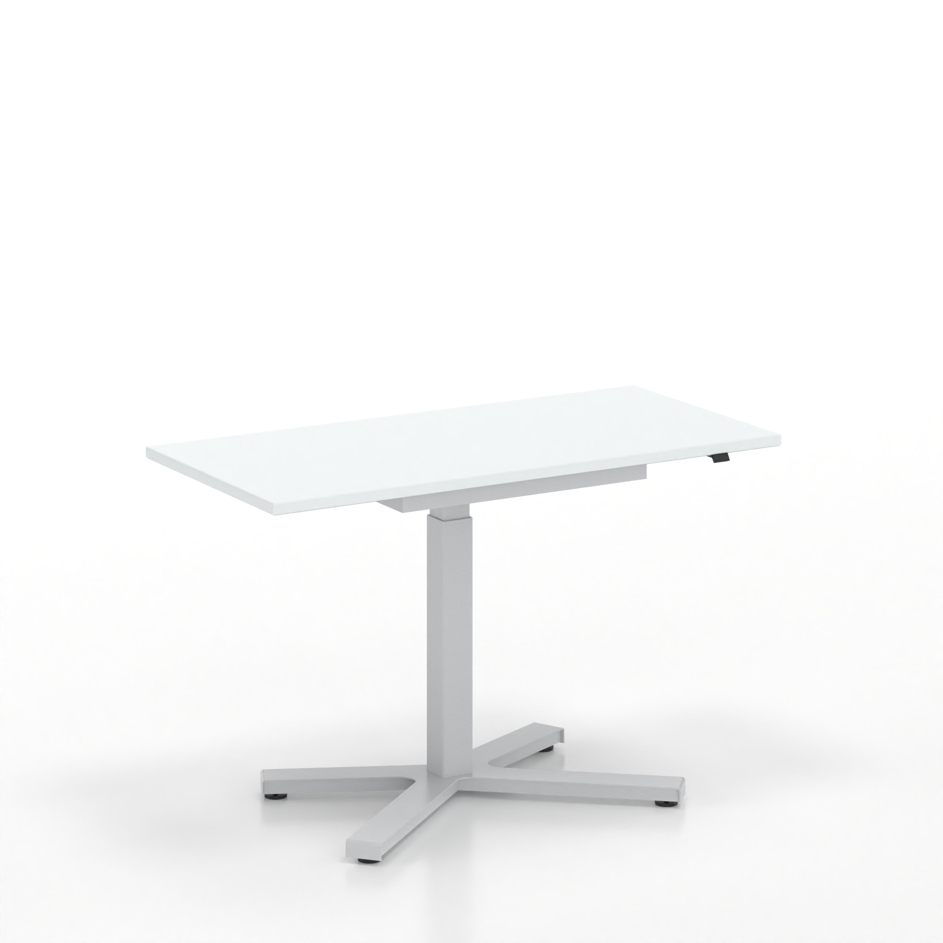 Stehtisch Tradingzone GO Swiss Mini (Weissgrau, Neu, 115x55, Silbergrau)