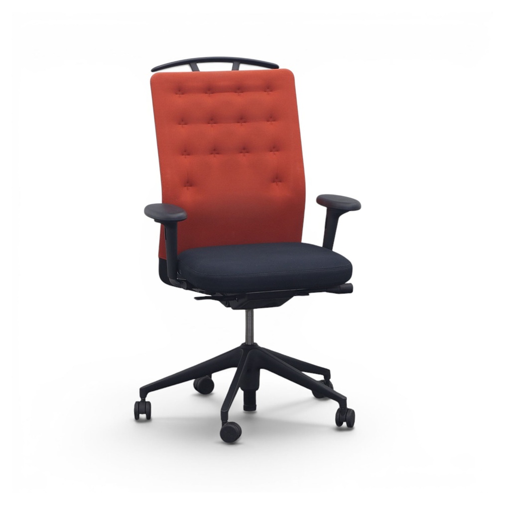 Vitra Bürostuhl ID Trim mit Armstützen (Rost, Normal gebraucht)