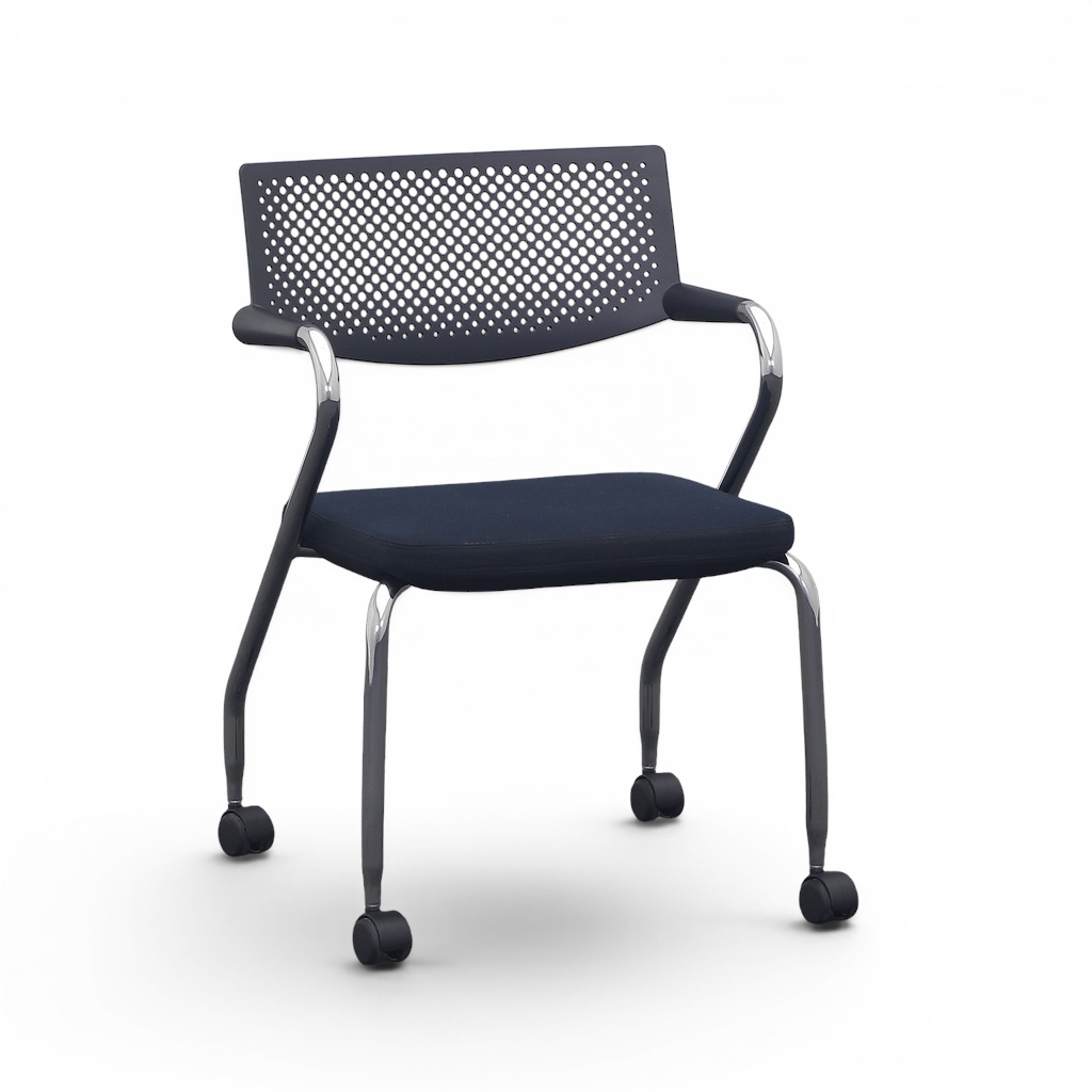 4-Fuss Stuhl Vitra Visaroll (Gut)