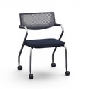 4-Fuss Stuhl Vitra Visaroll (Gut)
