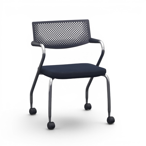 4-Fuss Stuhl Vitra Visaroll (Gut)