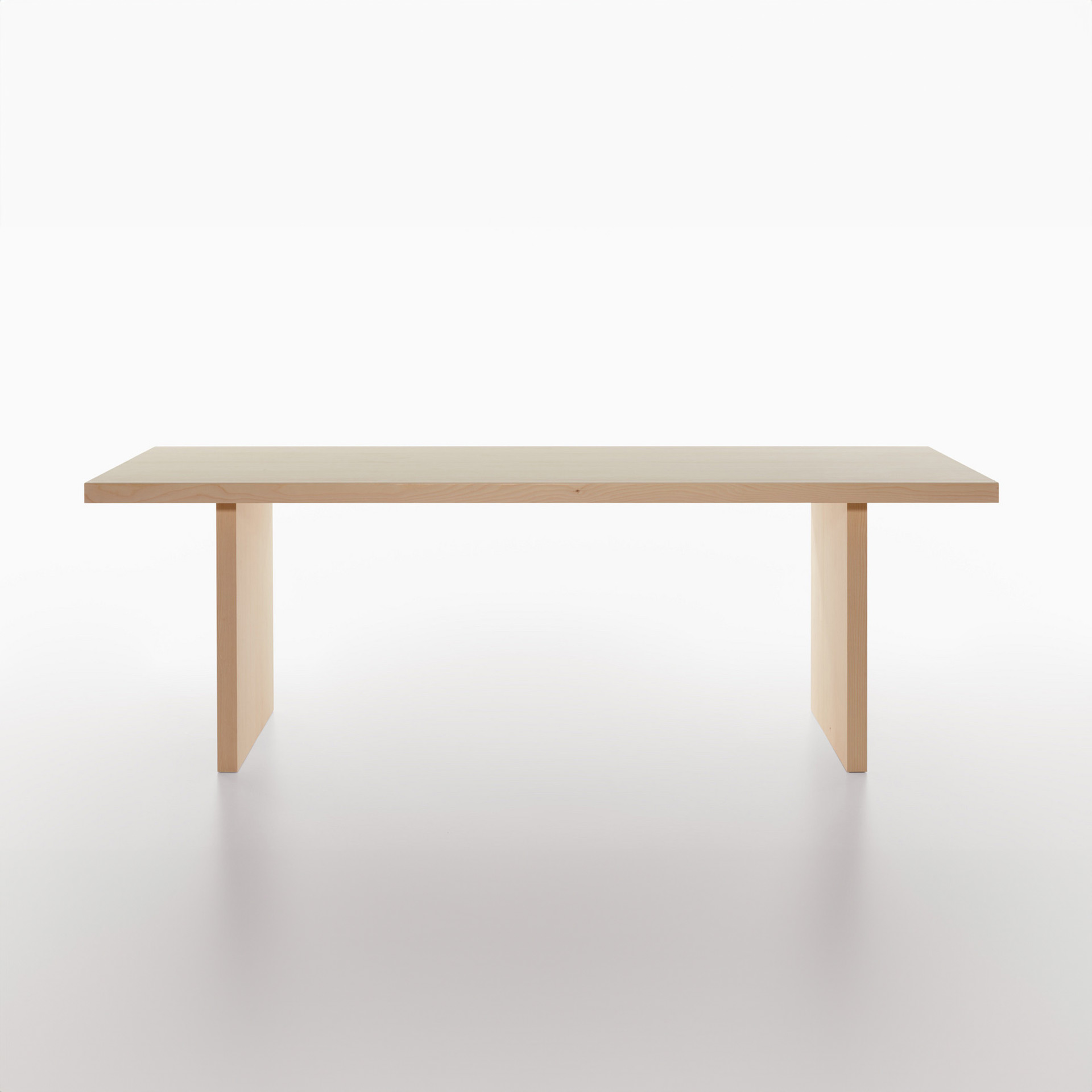 Image of Besprechungstisch Plank Bench 220x80 cm, Fichte/Fichte, Rechteckig, Neu, Tisch - Hochwertig & langlebig