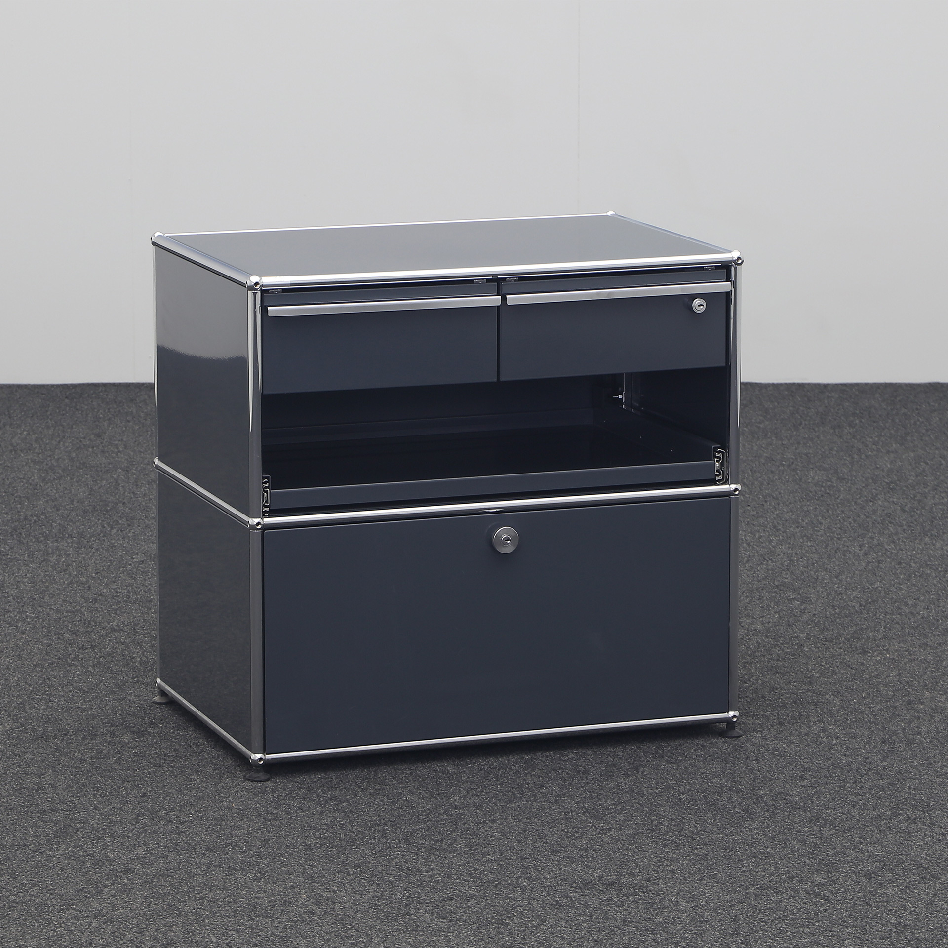 Modulschrank USM Haller (Normal Gebraucht, Mit Schlüssel)