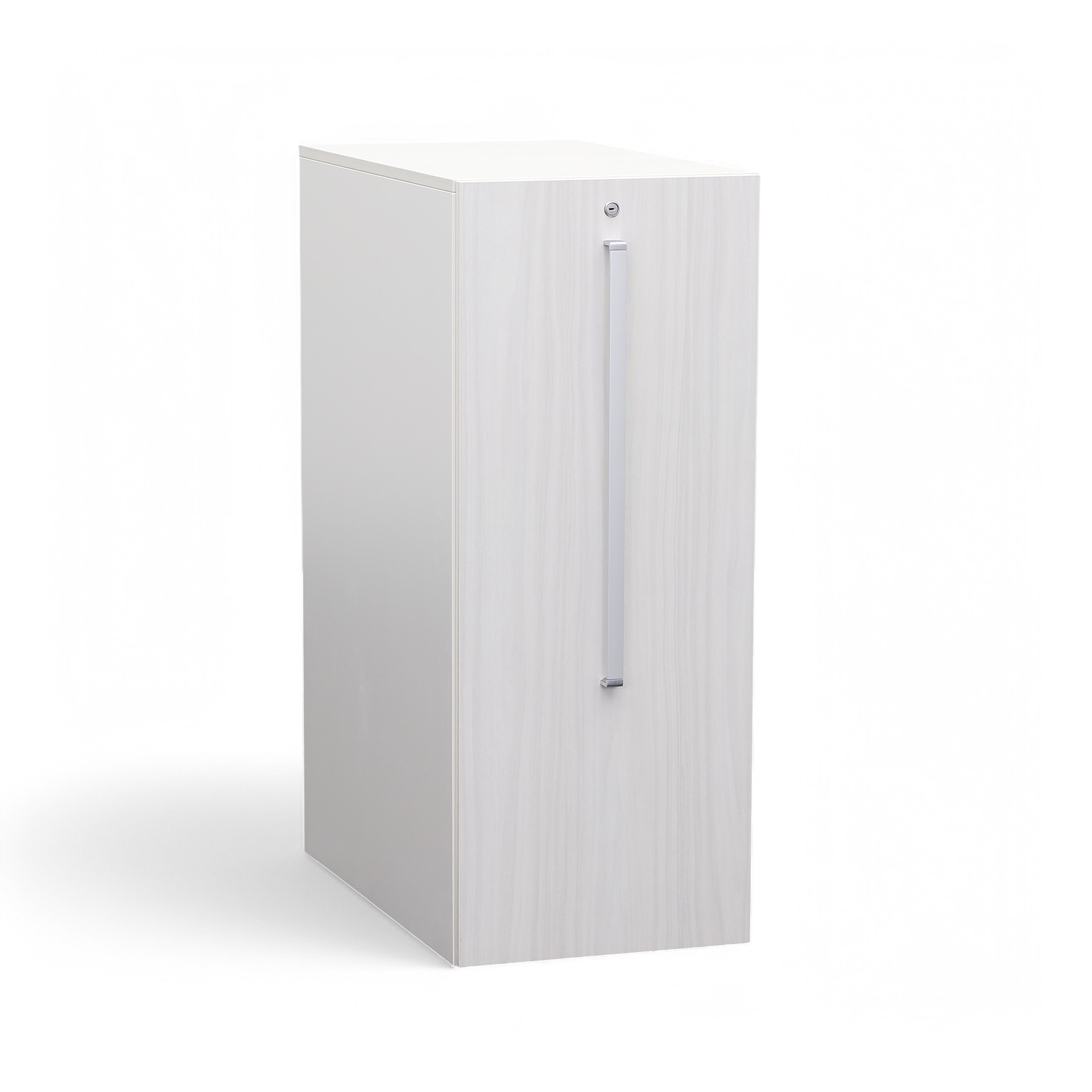 Hochcontainer Steelcase rechts öffnend (Akazie, Gut, Mit Schlüssel)
