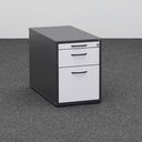 Standcontainer Elan Euroffice (Normal gebraucht, Lichtgrau, mit Schlüssel, mit Hängeregister & Stauraum)