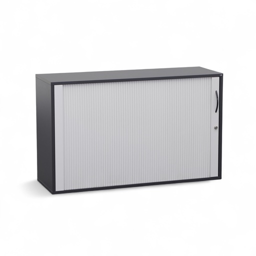 Rollladenschrank Elan Euroffice (Lichtgrau, Normal gebraucht, ohne Schlüssel)