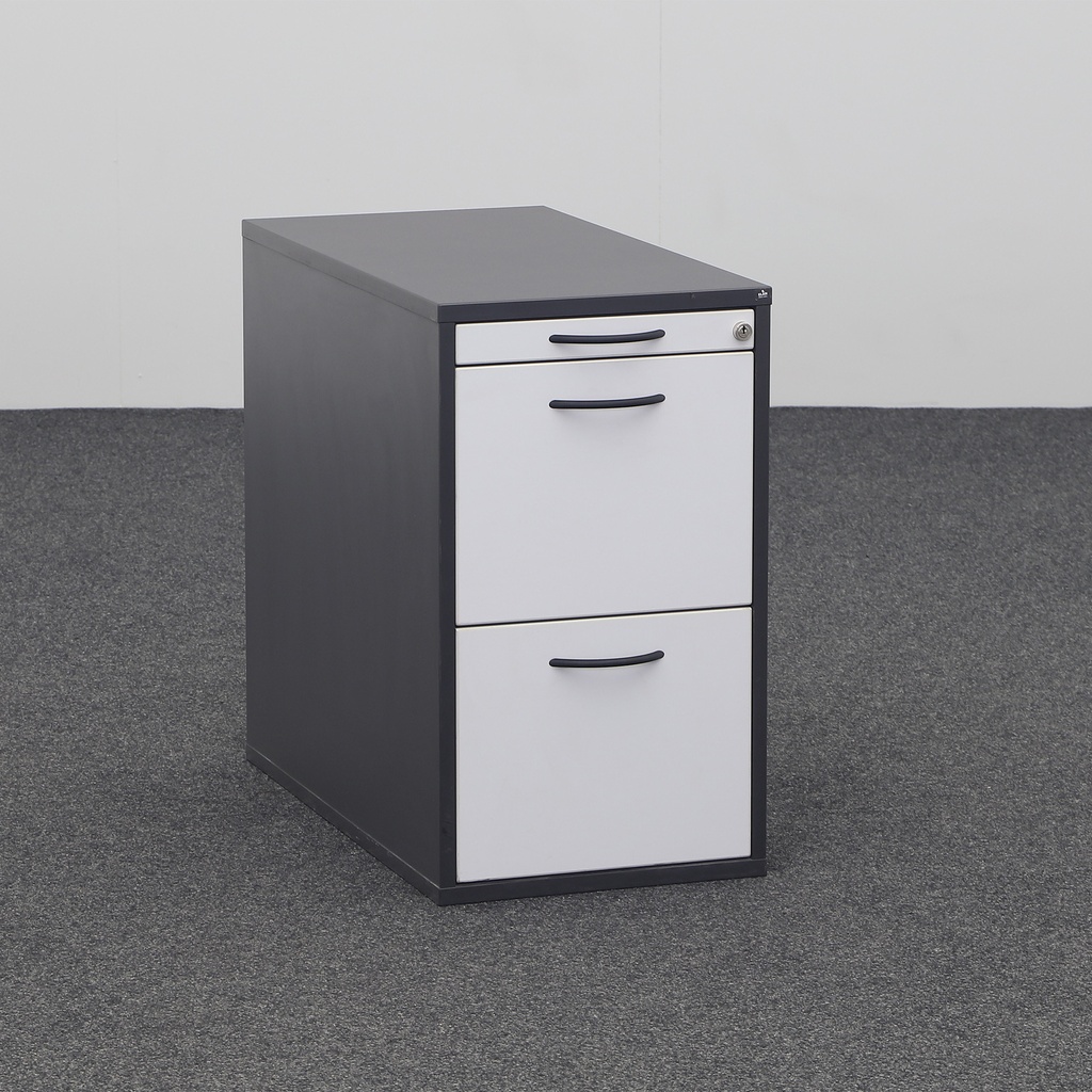 Standcontainer Elan Euroffice (Normal gebraucht, mit Schlüssel, mit Hängeregister & Stauraum)