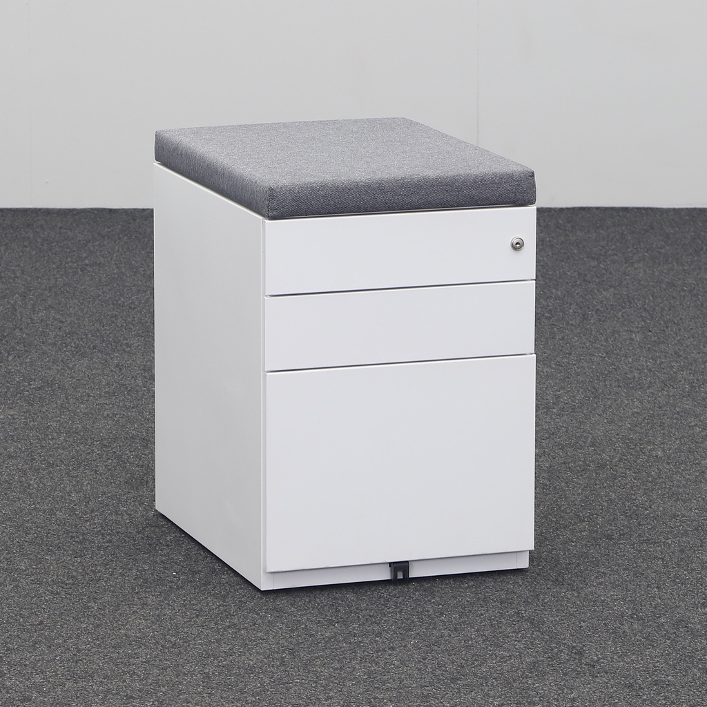 Rollcontainer Bisley Note (Normal gebraucht, ohne Schlüssel, mit Hängeregister & Stauraum)