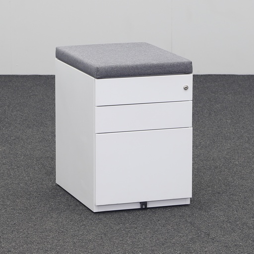 Rollcontainer Bisley Note (Normal gebraucht, ohne Schlüssel, mit Hängeregister & Stauraum)