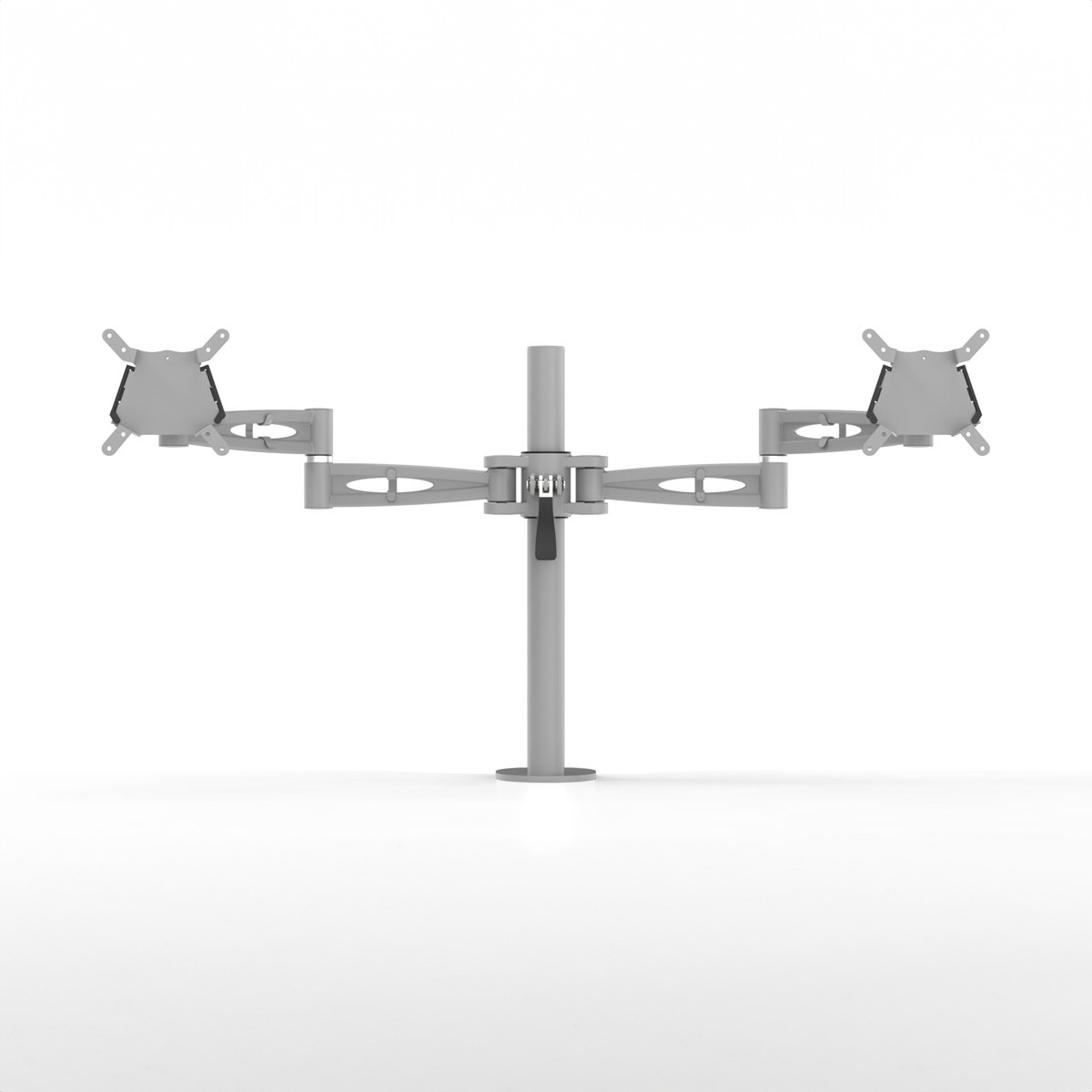 Image of Metalicon Kardo Dual / Twin Monitorhalter Weiss, Neu