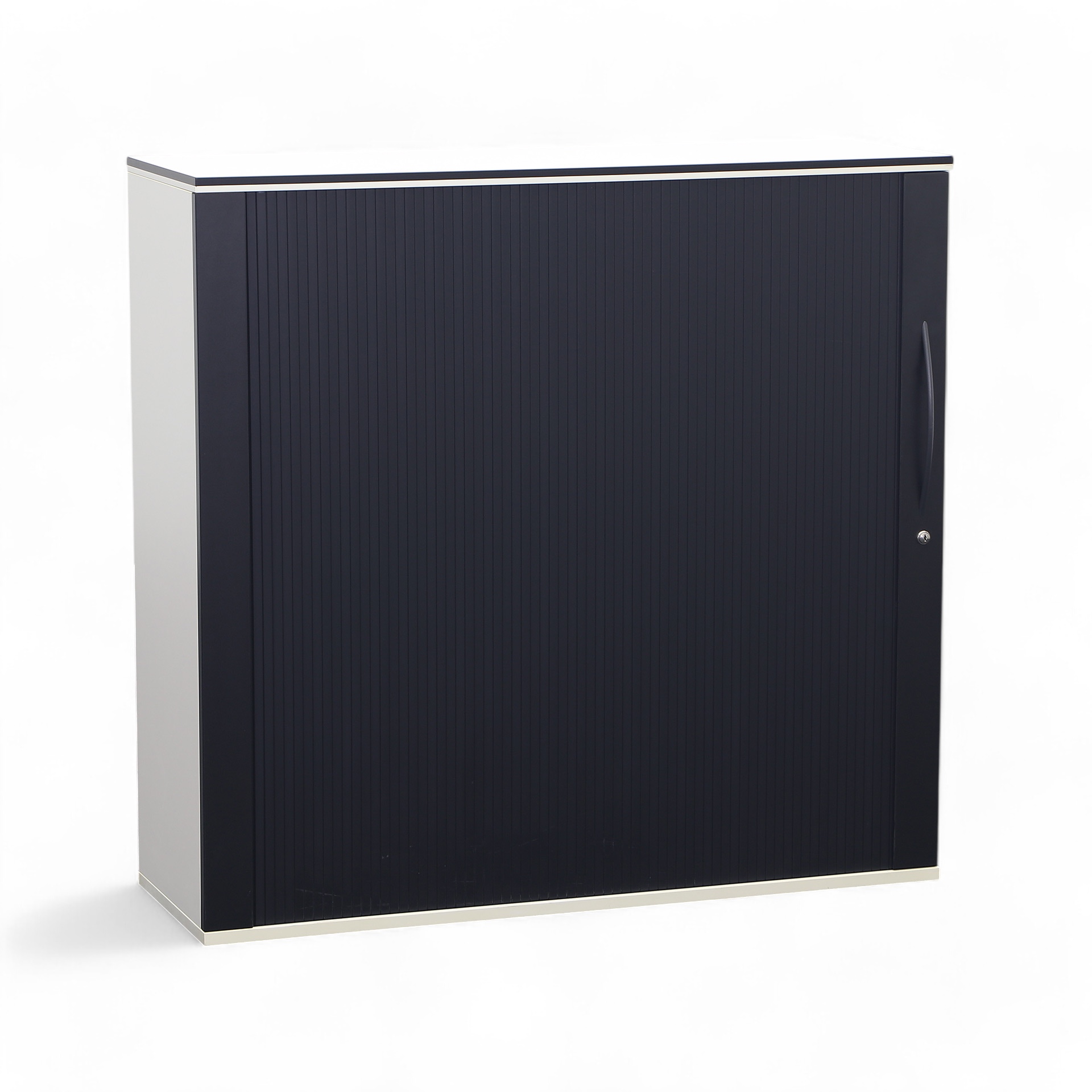 Roller Shutter Cabinet Sitag (Normal used, White, With key)
