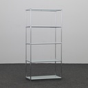 Regal mit Glastablare (Normal gebraucht)