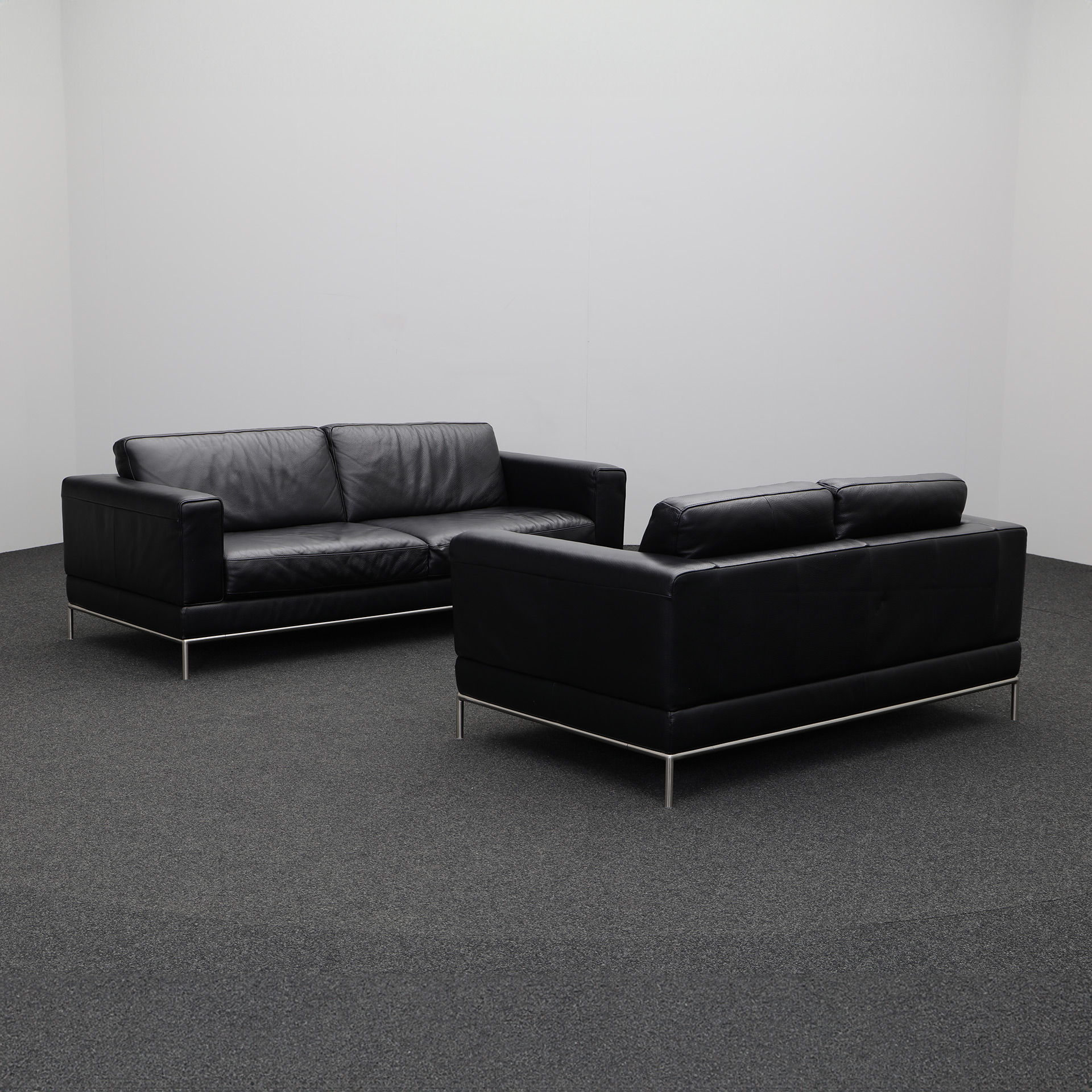 Arild Ledersofa Set (Normal Gebraucht)