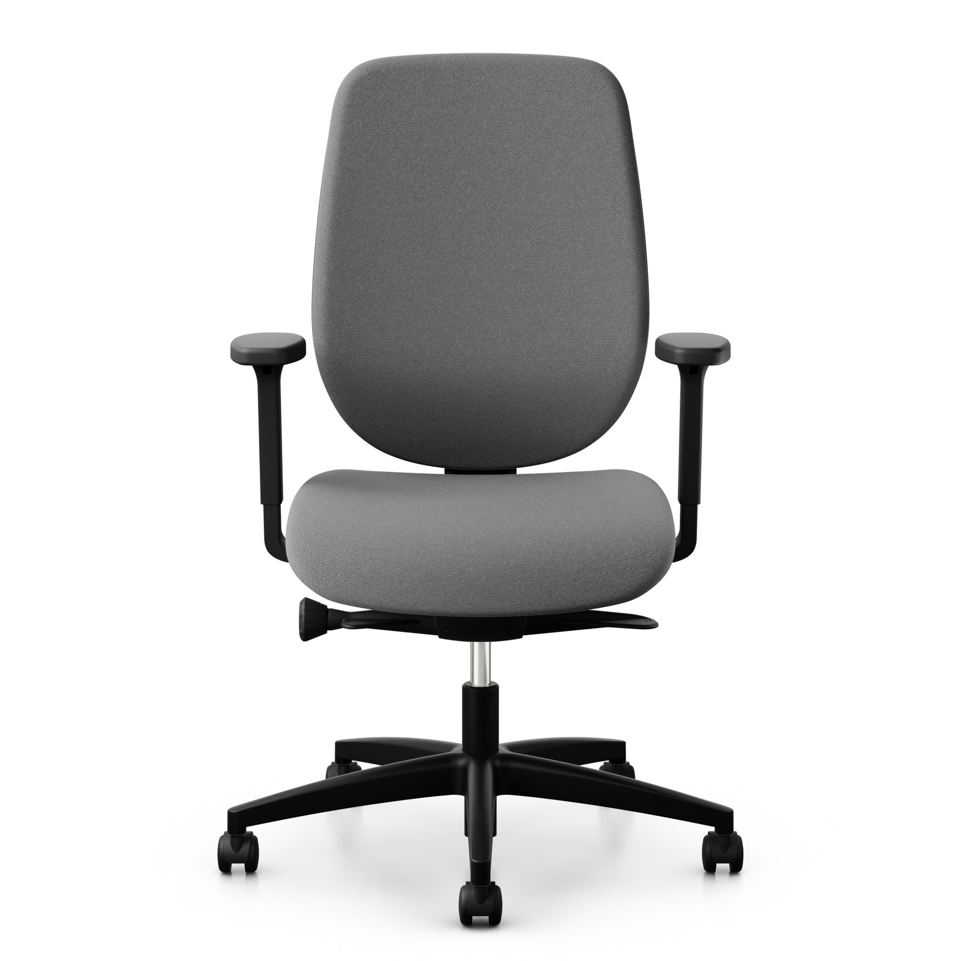 Office swivel chair Giroflex 353-4529 (Gray, New, 2D armrests)