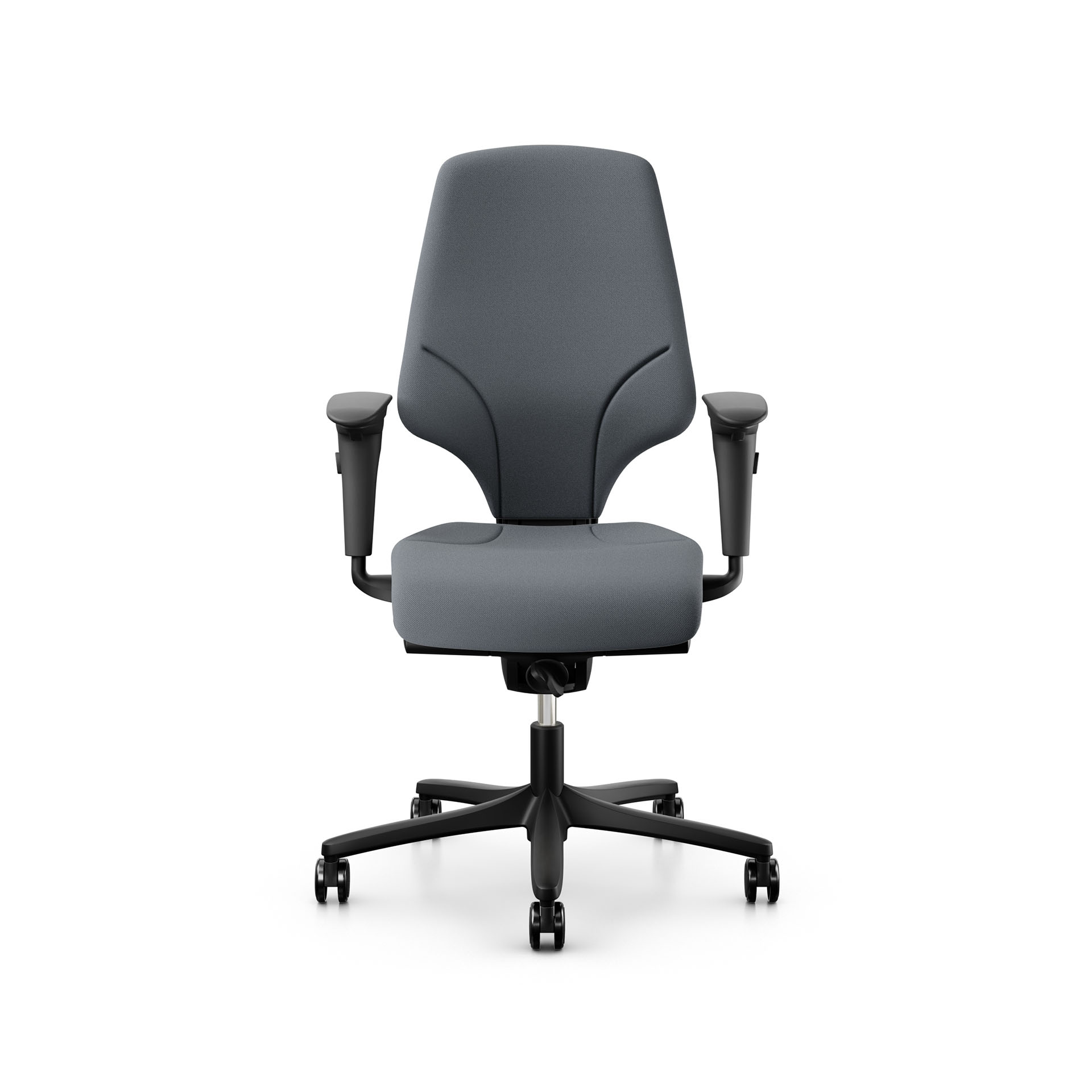 Bürostuhl Giroflex 64-3578 mit 4D Armlehnen, Grau/Schwarz, Neu, Ergonomischer Stuhl - ideal für flexibles Arbeiten
