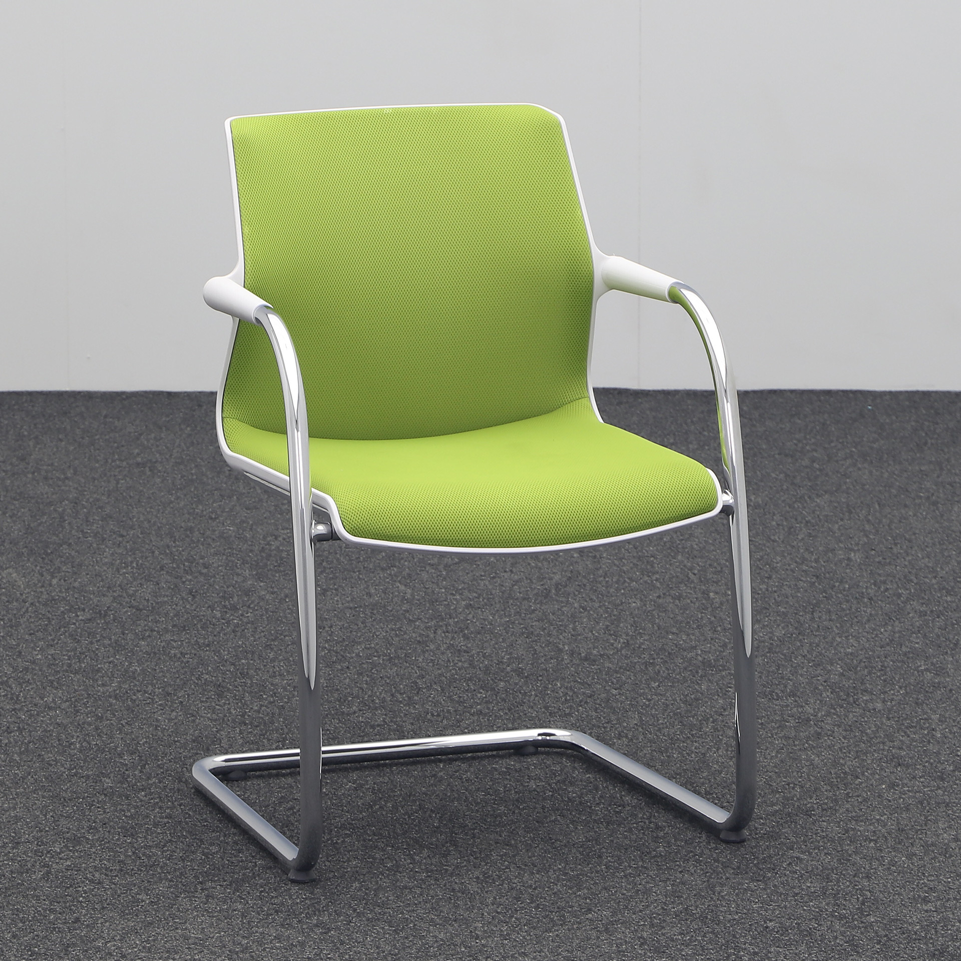 Chaise en porte-à-faux Vitra Unix Chair (Vert, Bon)
