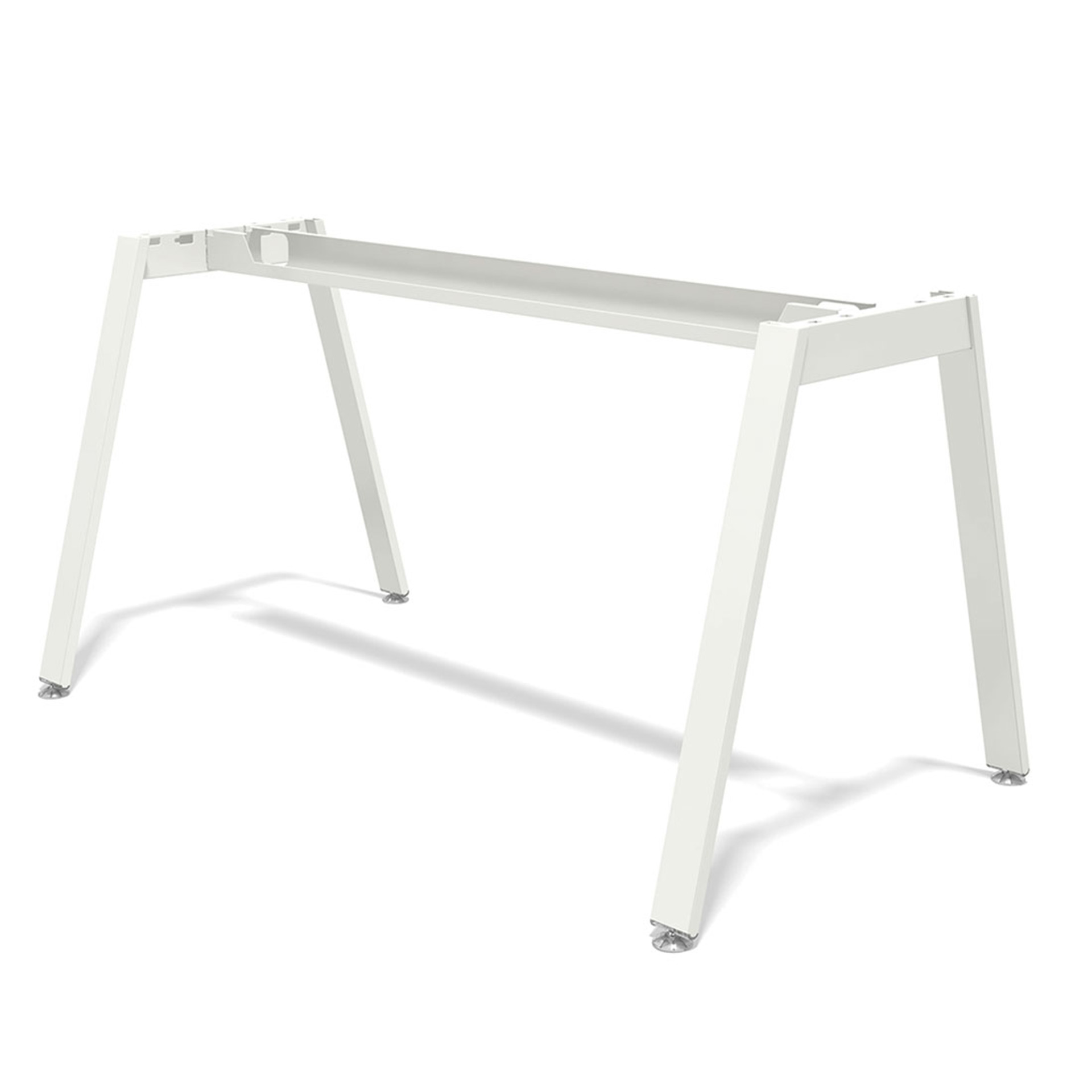 Tischgestell Tradingzone Sem 120x60 cm, Weiss, Neu, Bürotisch - für Büro oder Homeoffice