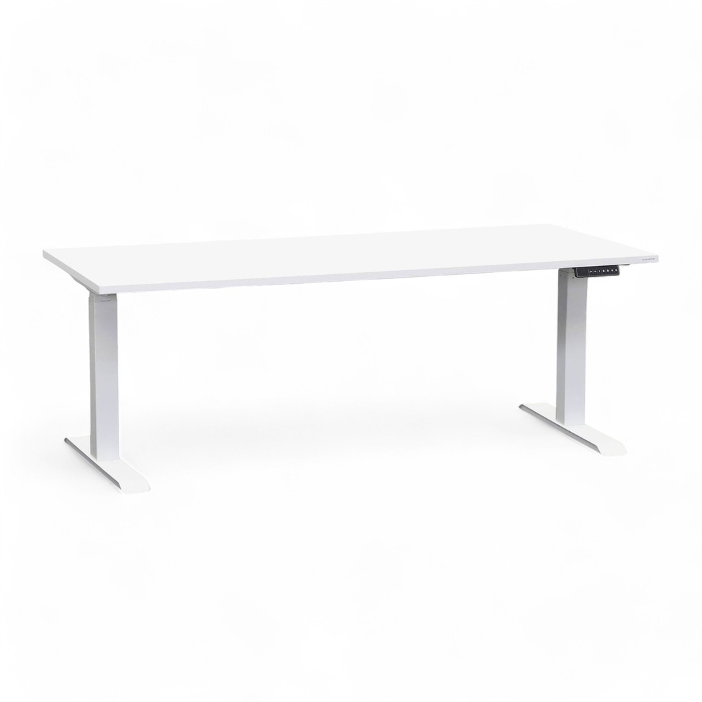 Table haute IBEBI Piano 2.0 (Blanc, Nouveau, 180x80, Blanc)