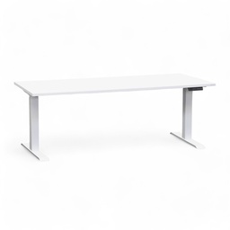 Table haute IBEBI Piano 2.0 (Blanc, Nouveau, 180x80, Blanc)