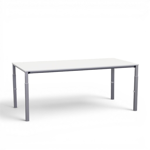 Schreibtisch Sedus Höhenverstellbar (Normal gebraucht, 180x90, Silbergrau)