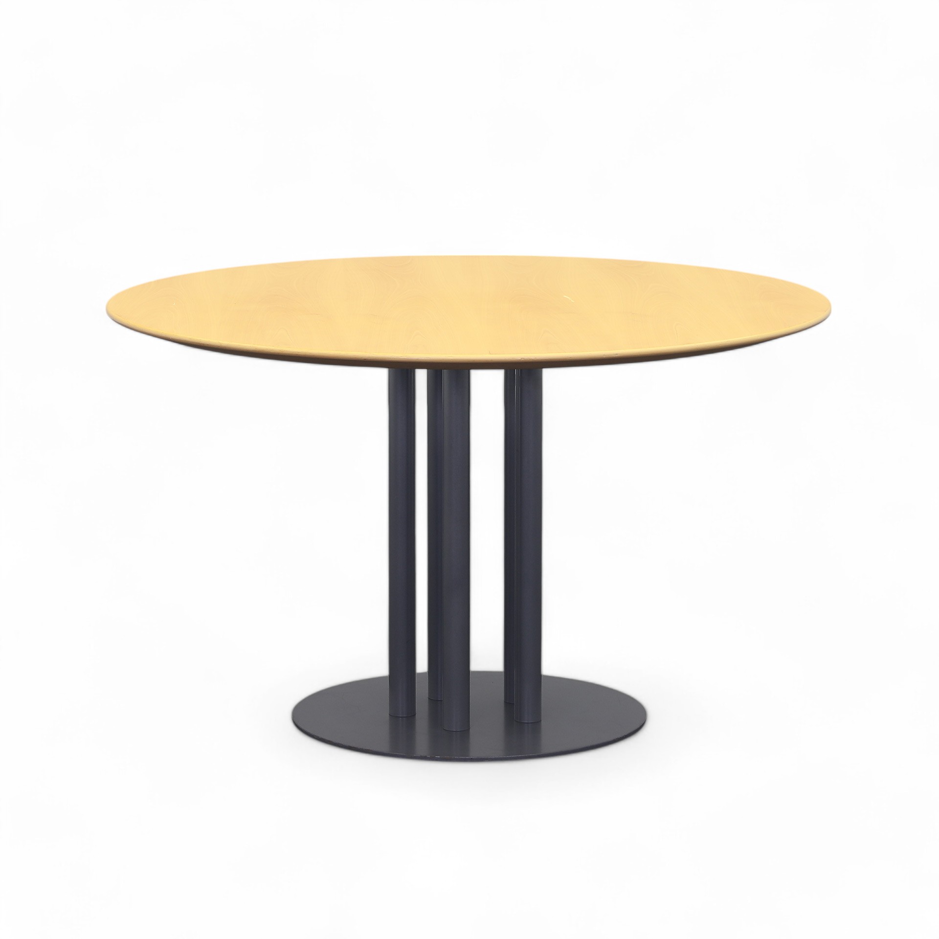 Besprechungstisch Ergodata System Desk (Buche, Normal Gebraucht, 120x120, Anthrazit)