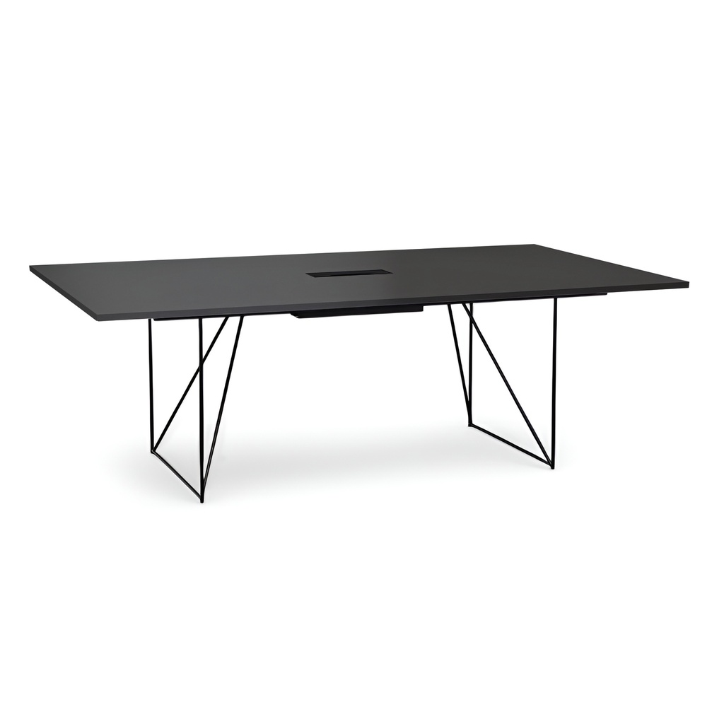 Konferenztisch Narbutas Air (Schwarz, Neu, Schwarz, Schwarz)