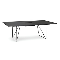 Konferenztisch Narbutas Air (Schwarz, Neu, Schwarz, Schwarz)