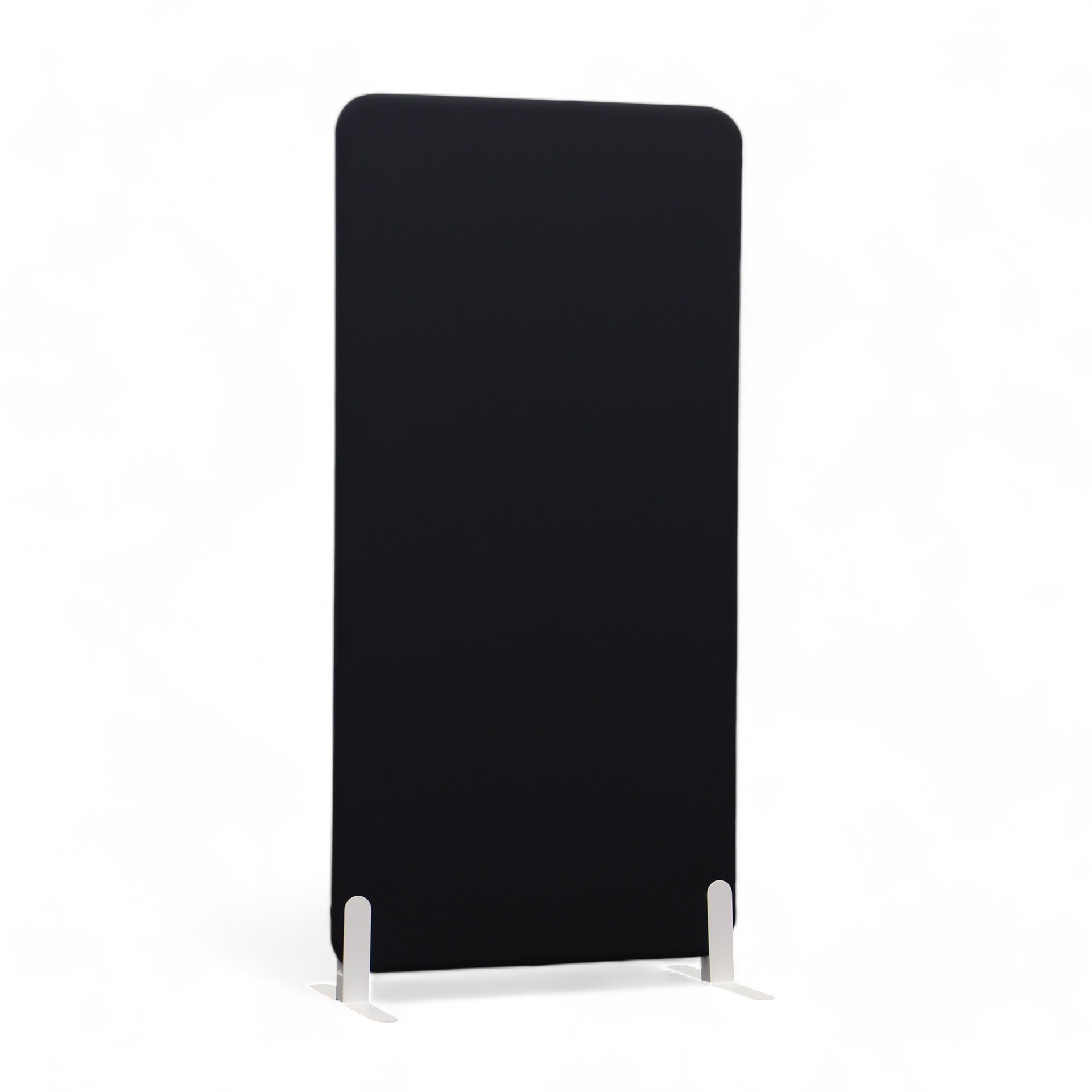 Akustik Trennwand Mdd Sonic 80x165 cm, Schwarz, Neu