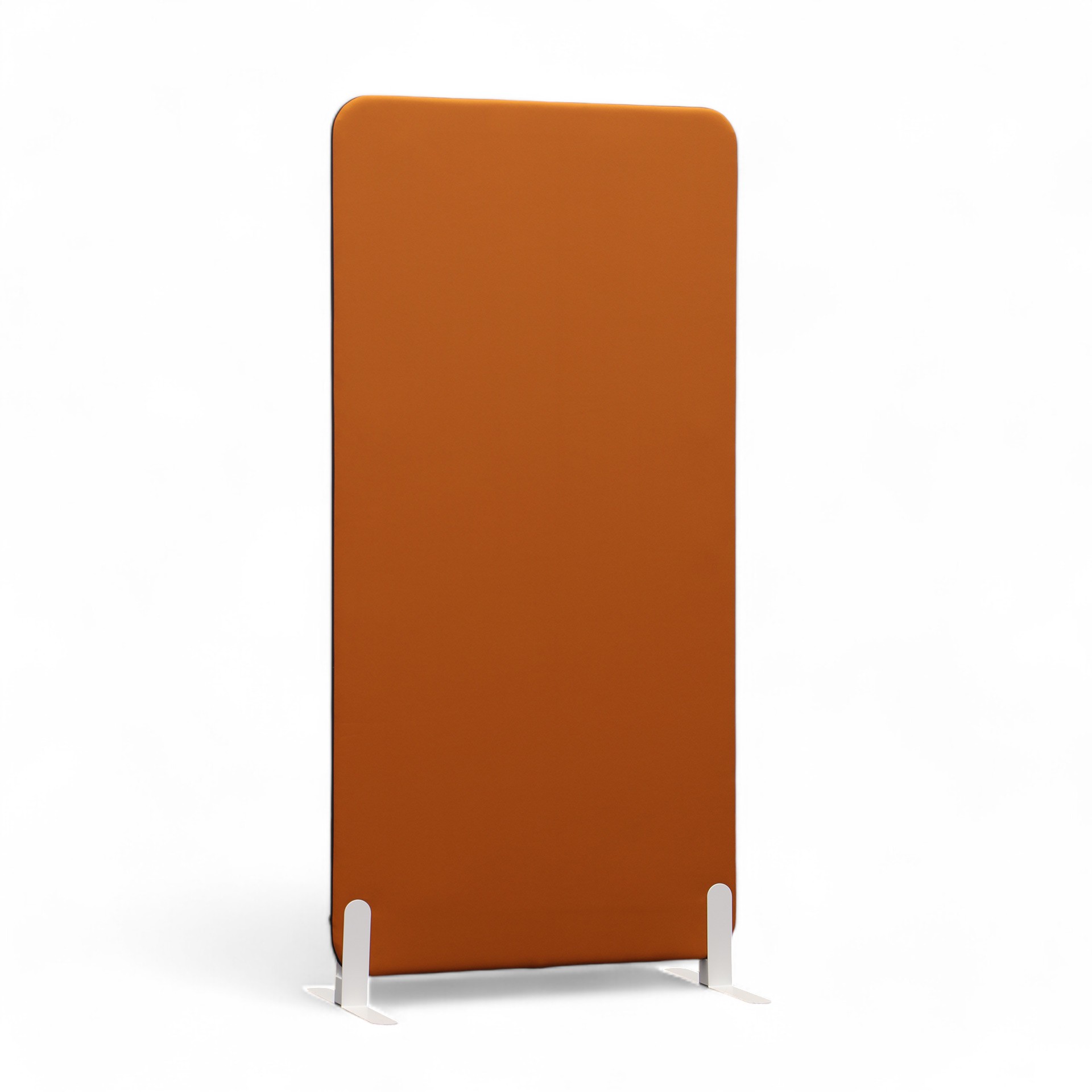 Akustik Trennwand Mdd Sonic 80x185 cm, Orange, Neu