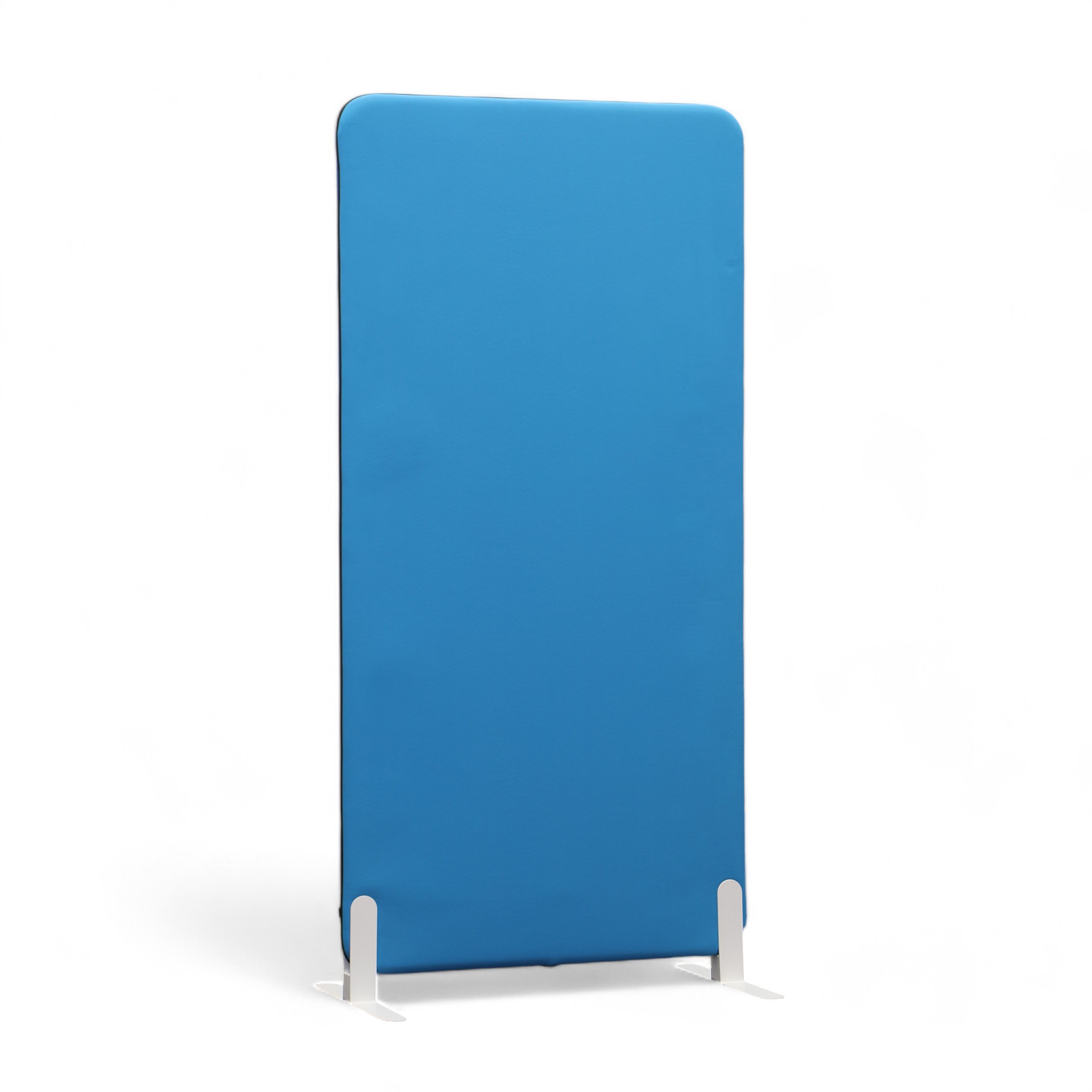 Akustik Trennwand Mdd Sonic 80x185 cm, Hellblau, Neu