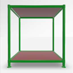 Couchtisch System4 Cubey (Rubinrot, Neu, Grün)