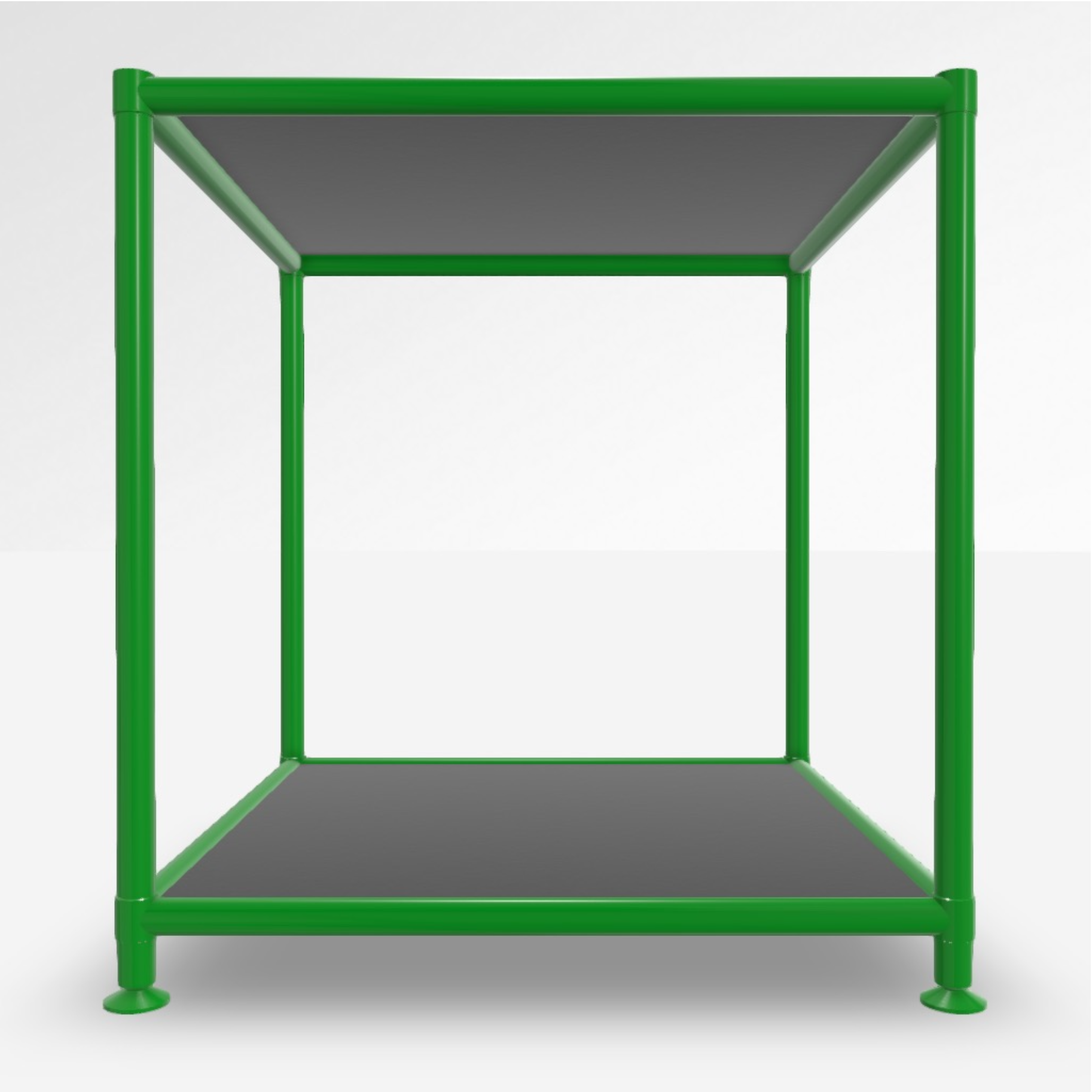 Salontisch System4 Cubey (Schwarz, Neu, Grün)