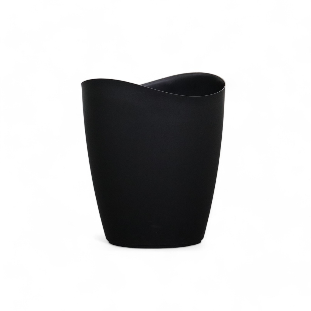 Kunststoff Papierkorb Schwarz (Normal gebraucht)